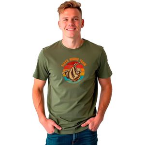 Kruskis Sloth Hiking Team T-shirt Met Korte Mouwen