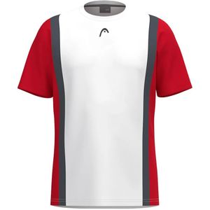 HEAD - Club 25 - Tennisshirt - Rood Wit