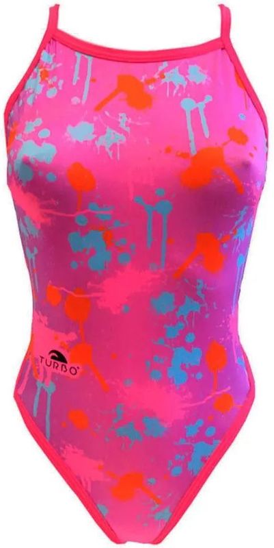 Turbo - REVOLUTION - Badpak - Roze - Voor Meisjes 9-10 Jaar