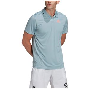 Adidas Club Short Sleeve Polo Grijs S Man