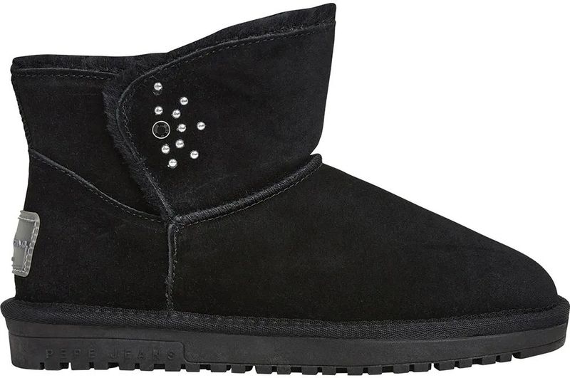 Pepe Jeans - Diss - Enkellaarsjes - Kooiensuèdeleer - Metalen Studs
