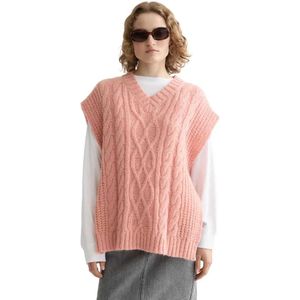 Scotch & Soda Cable Stitch Spencer Gebreid Vest