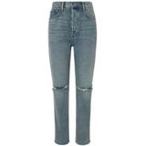 Pepe Jeans - PL204593MS0 - Rechte Jeans - Blauw - Casual - Biologisch Katoen