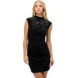 Superdry - Velvet Bodycon - Mouwloze Korte Jurk