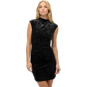 Superdry - Velvet Bodycon - Mouwloze Korte Jurk