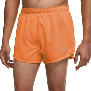 Nike Fast 4´´ Shorts Oranje S Man