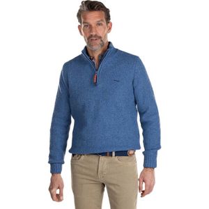 Nza New Zealand Ngauruhoe Half Zip Sweater Blauw L Man