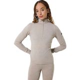 Super.natural - Tundra175 - Half Rits Lange Mouw T-shirt - Dames