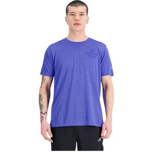 New Balance Graphic Impact Run T-shirt Met Korte Mouwen