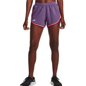 Under Armour Fly By Elite 3´´ Shorts Paars M Vrouw