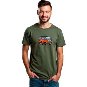 Kruskis Hippie Van Ski T-shirt Met Korte Mouwen