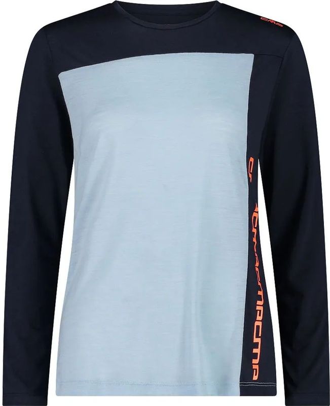 CMP - Unlimitech Shirt - Lange Mouwen - Dames - Gerecycled Merinowol en Polyester