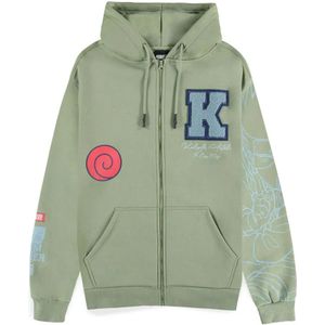 Difuzed Naruto Kakashi Hoodie Met Rits