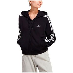 Adidas 3s Ft S Full Zip Sweatshirt Zwart XL / Regular Vrouw