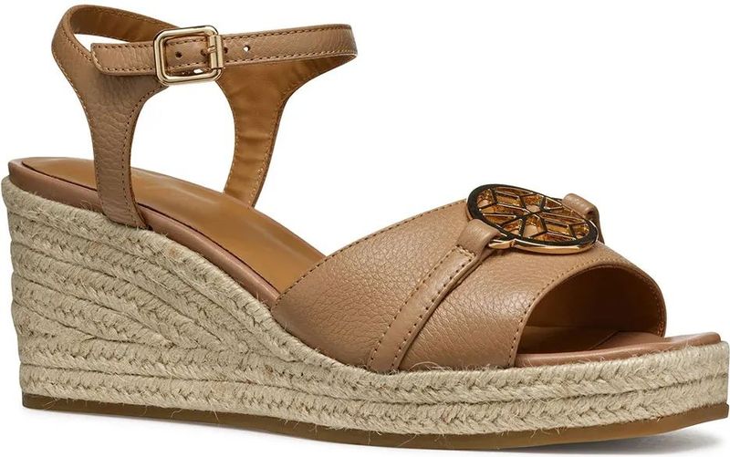 Geox - Panarea B - Sandalen - Zwart - Leer
