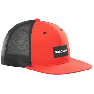 Salomon Trucker Flat Cap Oranje S-M Man