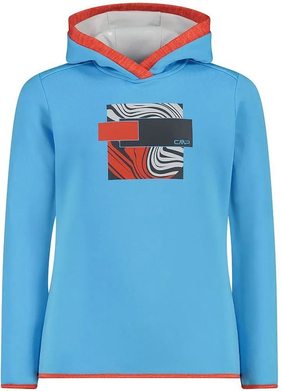 Cmp - Fix Hood 31e1955 - Hoodie - Stretch Performance Melange Fleece