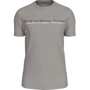 Calvin Klein Jeans Mixed Institutional Logo T-shirt Met Korte Mouwen