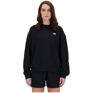 New Balance Sport Essentials French Terry Sweatshirt Zwart XL Vrouw