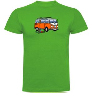 Kruskis Hippie Van Climbing T-shirt Met Korte Mouwen