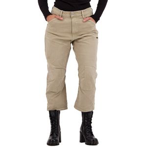 G-star 5620 3d Cropped Bootcut Jeans Beige 27 / 34 Vrouw