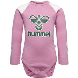 Hummel Devon Long Sleeve Body Roze 4-6 Months Meisje