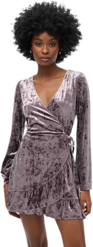 Superdry - W8011964A - Korte Jurk - Met Lange Mouwen