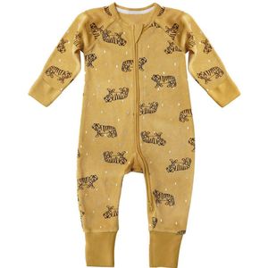 Dim Kids Ad00bhy.a66 Zip-up Pyjama Geel 18 Months