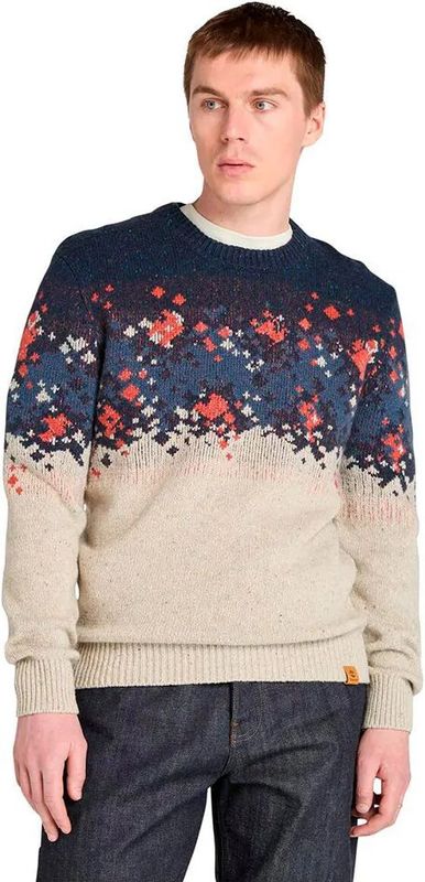 Timberland - Fair Isle - Trui - Marineblauw - Wol