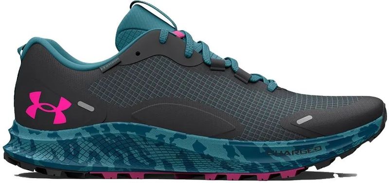 Under Armour - Charged Bandit Tr 2 - Trailrunning Schoenen - Grijs - Mesh Bovenwerk