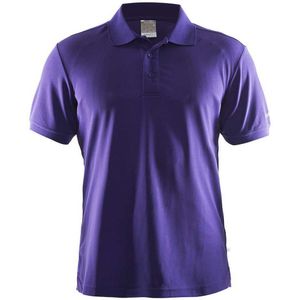 Craft Classic Pique Short Sleeve Polo Paars L Man