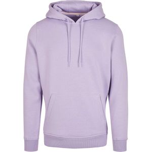 Build Your Brand Heavy Hoodie Paars XL Man