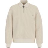 Guess - Collar Sweatshirt - Katoen - Halve Rits