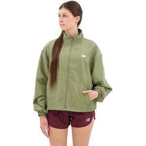 New Balance Sport Essentials Oversized Jacket Groen XL Vrouw