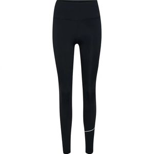 Hummel - Hmlcourt Mid Waist Pocket Tights W - Leggins - Zwart
