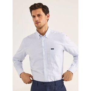 FaÇonnable Clb Bd Oxf New Pkt Overhemd Met Lange Mouwen