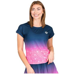 Bidi Badu Colortwist Short Sleeve T-shirt Blauw,Roze S Vrouw