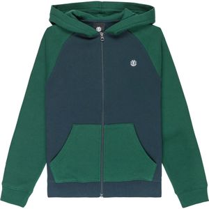 Element Icon Embroidery 2tone Sweatshirt Met Rits