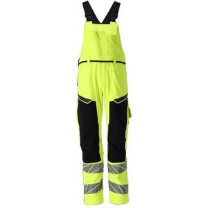 Mascot 21369-281 - Amerikaanse Overall - Hi-Vis Geel/Donkermarine - Met Kniezakken