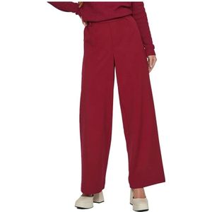 Vila - Varone Wide Leg Broek - Zwart - 66% Polyester 28% Viscose 6% Elastaan