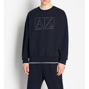 Armani Exchange 6rzmhj_zjdjz Sweatshirt Blauw S Man