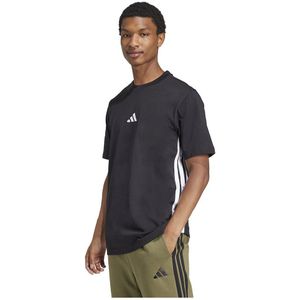 Adidas Essentials 3 Stripes Single Jersey T-shirt Met Korte Mouwen