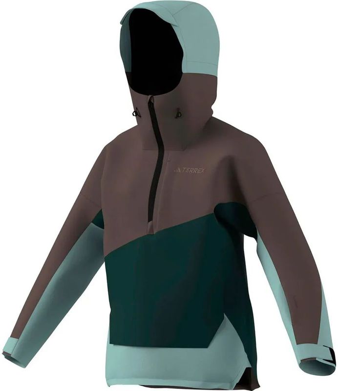 Adidas - Terrex Xploric 2 Layer Lined Climaproof - Anorak Jas - Grijs - Vrouw