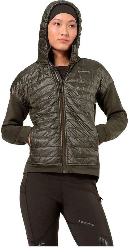 Super.natural - W WARM UP ALOOF JACKET - Jas - Merinowol - Dames