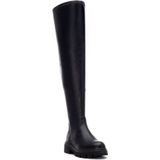 XTI - 144392 - Kuitlaarzen - Zwart - Plat - Ritssluiting - Casual