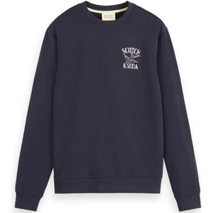 Scotch & Soda Left Chest Artwork Sweatshirt