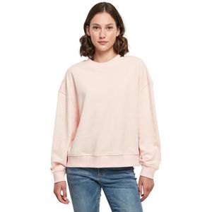 Build Your Brand Oversized Sweatshirt Roze XL Vrouw