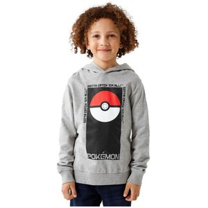 Name It Jalte Pokemon Hoodie Grijs 7-8 Years Jongen