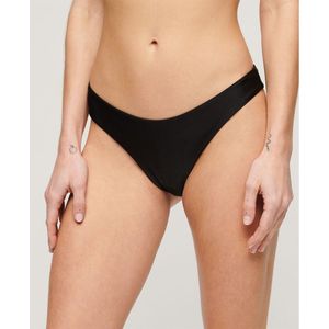 Superdry Logo Brazilian Bikini Bottom Zwart S Vrouw