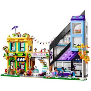 LEGO Friends Bloemen- en decoratiewinkel in de stad, Bouwspeelgoed voor Kinderen - 41732